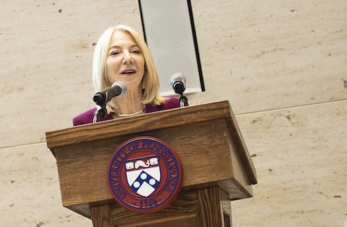Penn President Amy Gutmann