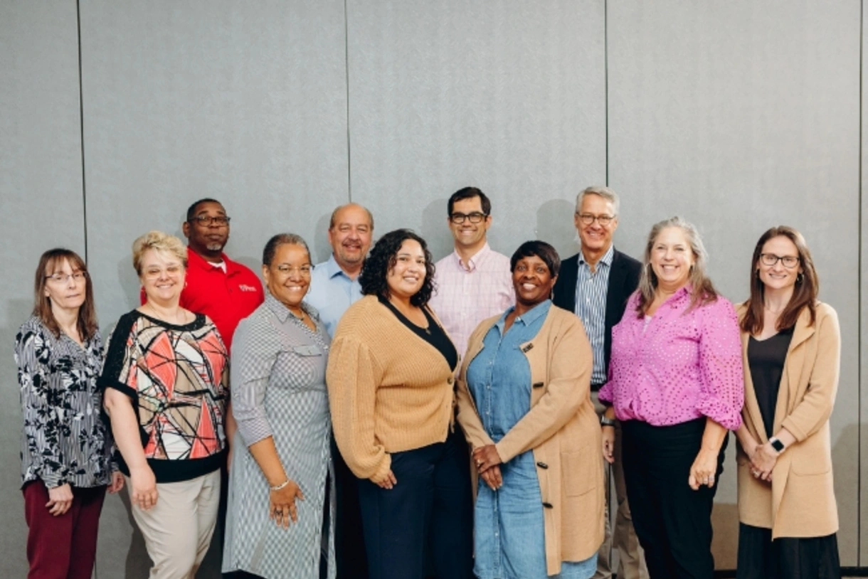 Group photo of the Penn GSE awardees at staff celebration June 21.